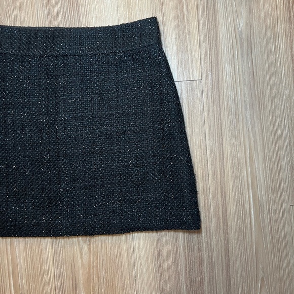 Tweeted Black Mini Skirt Size Small - Picture 2 of 9